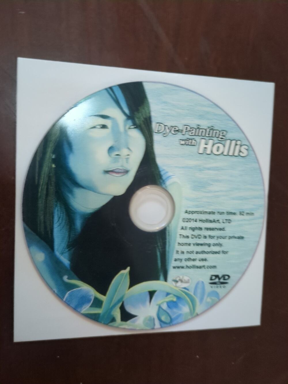Dye - Painting With Hollis DVD disc only